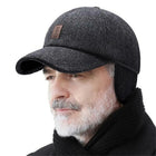 Casquette homme hiver - Gris - Ajustable (du 54 au 59) | La boutique du chapeau