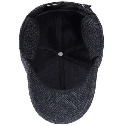 Casquette homme hiver - Café - Ajustable (du 54 au 59) | La boutique du chapeau