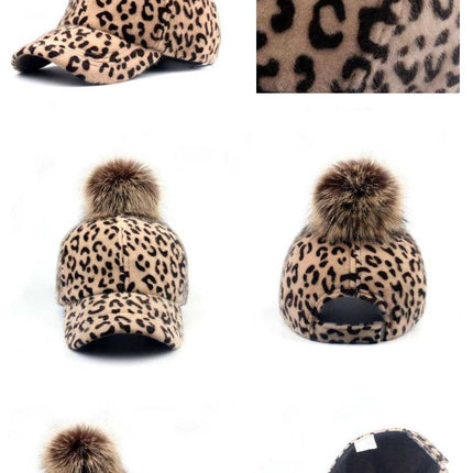 Casquette léopard pour femme - Léopard Enfants - M (56 - 58cm) | La boutique du chapeau