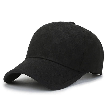 Casquette pour homme et femme - Noir - Ajustable (du 54 au 59) | La boutique du chapeau