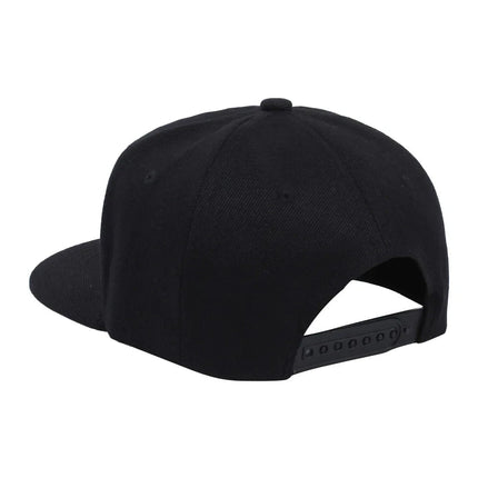 Casquette Snapback - Noir - Ajustable (du 54 au 59) | La boutique du chapeau