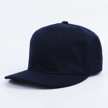 Casquette Snapback - Bleu marine - Ajustable (du 54 au 59) | La boutique du chapeau