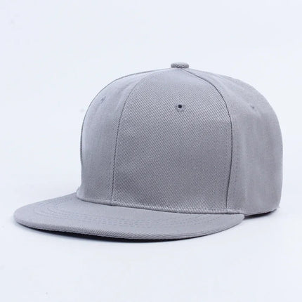 Casquette Snapback - Gris - Ajustable (du 54 au 59) | La boutique du chapeau
