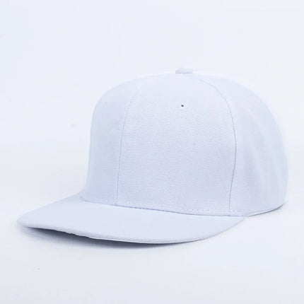 Casquette Snapback - Blanc - Ajustable (du 54 au 59) | La boutique du chapeau