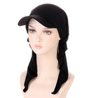 Casquettes Hijab - Noir - Ajustable (du 54 au 59) | La boutique du chapeau
