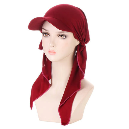 Casquettes Hijab - Bordeaux - Ajustable (du 54 au 59) | La boutique du chapeau
