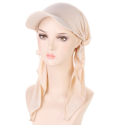 Casquettes Hijab - Beige - Ajustable (du 54 au 59) | La boutique du chapeau