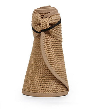 Chapeau à visière d'été pour femmes - Kaki - Ajustable (du 54 au 59) | La boutique du chapeau