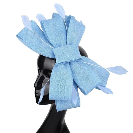 Chapeau Bibi Bohème - Bleu ciel - | La boutique du chapeau
