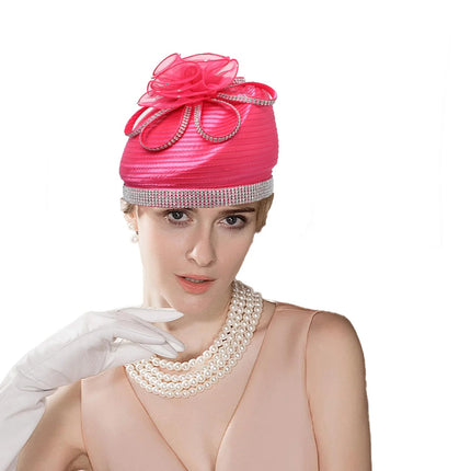 Chapeau Bibi Exquis - Rose - 56 - 58cm | La boutique du chapeau