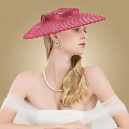 Chapeau Bibi Mariage - Bordeaux - | La boutique du chapeau