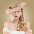 Chapeau Bibi Mariage - Marron - | La boutique du chapeau