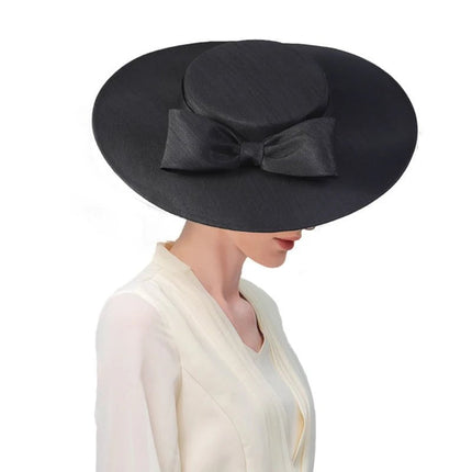 Chapeau Bibi Satin - Noir - 56-58cm | La boutique du chapeau