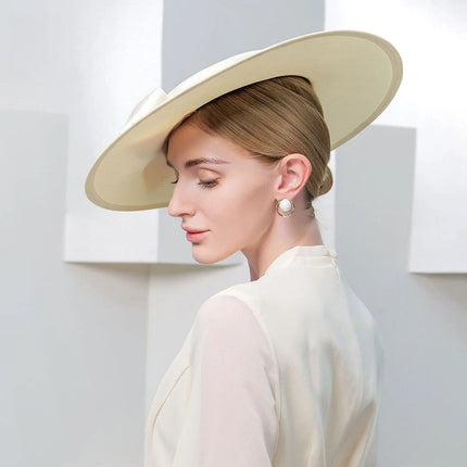 Chapeau Bibi Satin - Kaki - 56-58cm | La boutique du chapeau