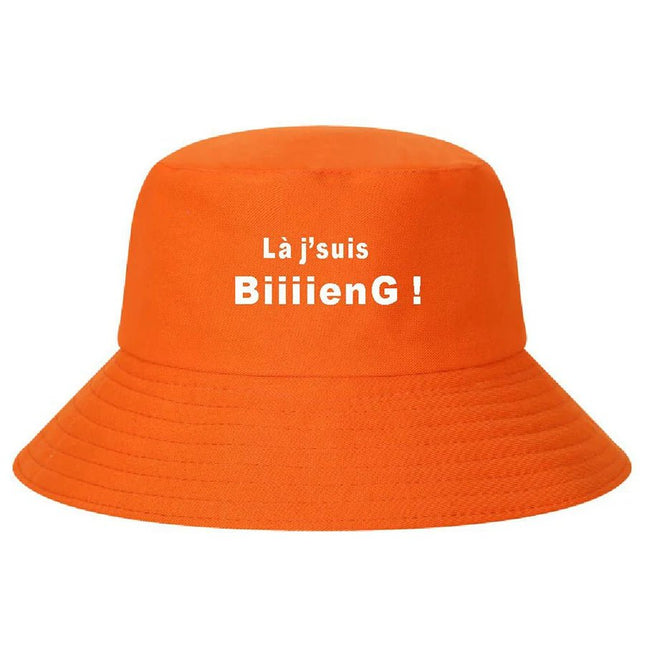 Chapeau bob audacieux - Orange - L (58 - 59cm) | La boutique du chapeau
