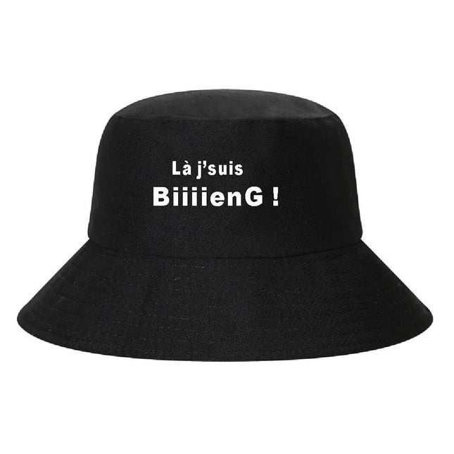 Chapeau bob audacieux - Noir - L (58 - 59cm) | La boutique du chapeau