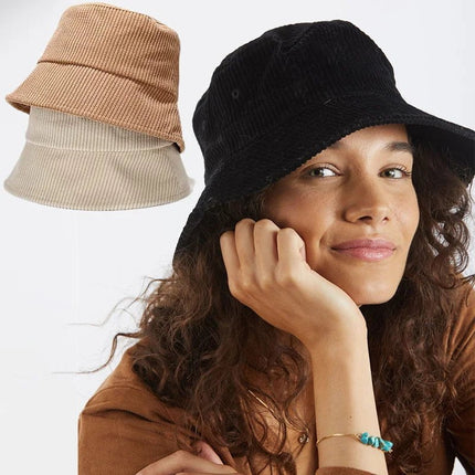 Chapeau bob en coton - Noir - M (56 - 58cm) | La boutique du chapeau