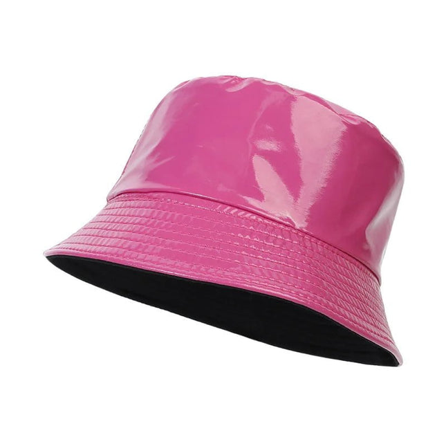 Chapeau bob imperméable - Rose/rouge - M (56 - 58cm) | La boutique du chapeau