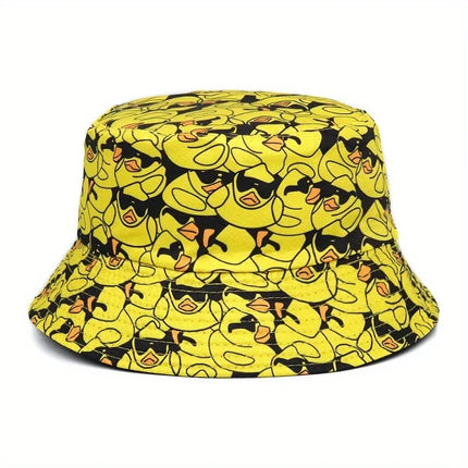 Chapeau bob tendance - Jaune/noir - M (56 - 58cm) | La boutique du chapeau