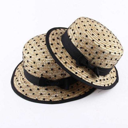 Chapeau canotier femme - Beige - M (56 - 58cm) | La boutique du chapeau