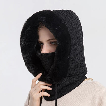 Chapeau capuche - Noir - Ajustable (du 54 au 59) | La boutique du chapeau