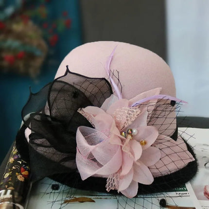 Chapeau cloche en laine - Violet - M (56 - 58cm) | La boutique du chapeau