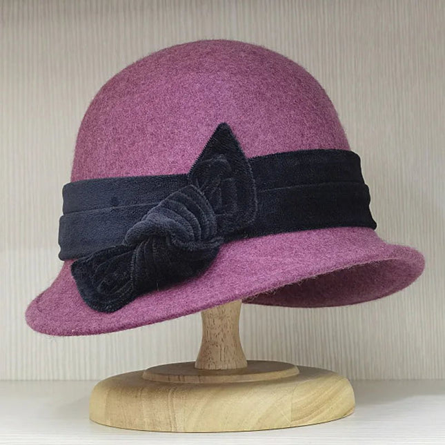 Chapeau cloche femme - Violet - M (56 - 58cm) | La boutique du chapeau
