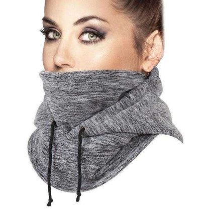 Chapeau coupe - vent cagoule hiver - Noir - Adulte | La boutique du chapeau