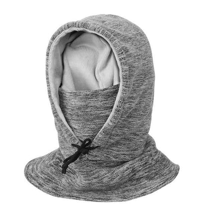 Chapeau coupe - vent cagoule hiver - Gris - Adulte | La boutique du chapeau