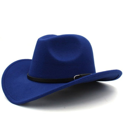 Chapeau Cow - Boy classique - Bleu - M (56 - 58cm) | La boutique du chapeau