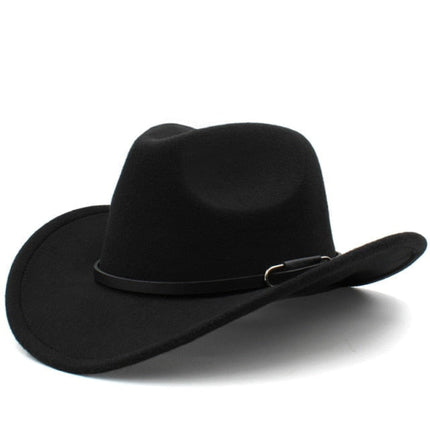Chapeau Cow - Boy classique - Noir - M (56 - 58cm) | La boutique du chapeau