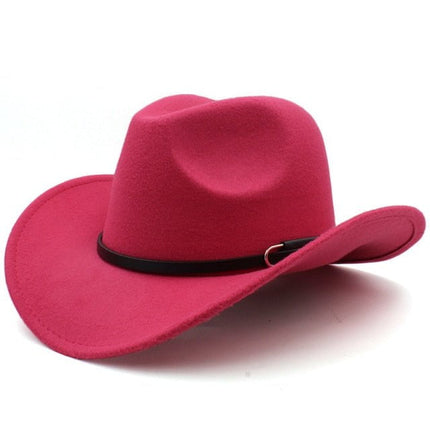 Chapeau Cow - Boy classique - Rose - M (56 - 58cm) | La boutique du chapeau