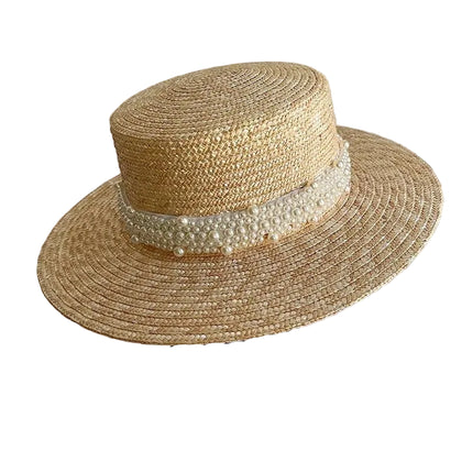 Chapeau de bateau - Beige - M (56 - 58cm) | La boutique du chapeau