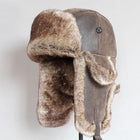 Chapeau de bombardier - Marron - M (56 - 58cm) | La boutique du chapeau