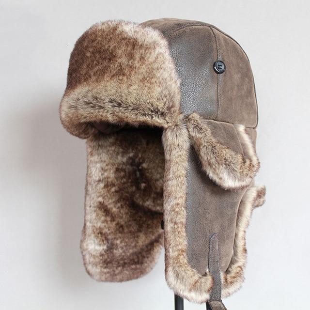 Chapeau de bombardier - Marron - M (56 - 58cm) | La boutique du chapeau
