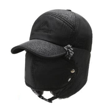 Chapeau de bombardier pour hommes - Noir - L (58 - 59cm) | La boutique du chapeau
