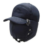 Chapeau de bombardier pour hommes - Bleu - L (58 - 59cm) | La boutique du chapeau