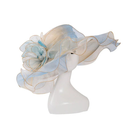 Chapeau de cérémonie femme - Bleu - M (56 - 58cm) | La boutique du chapeau