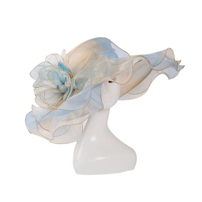 Chapeau de cérémonie femme - Bleu - M (56 - 58cm) | La boutique du chapeau