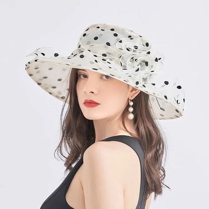 Chapeau de cérémonie femme - Blanc - M (56 - 58cm) | La boutique du chapeau