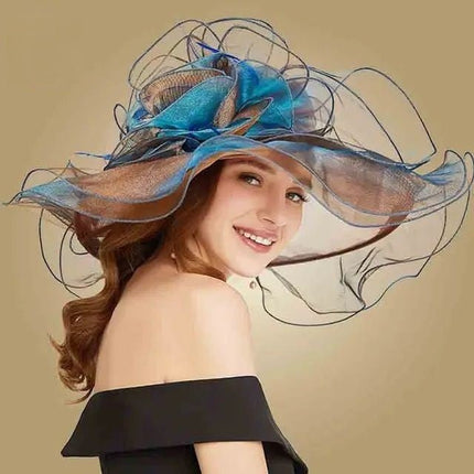 Chapeau de cérémonie original - Marron - M (56 - 58cm) | La boutique du chapeau