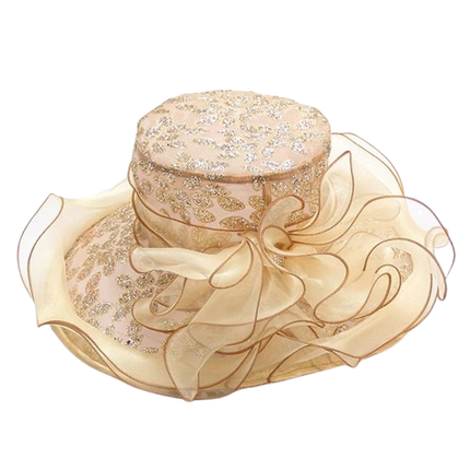 Chapeau de cérémonie pour femme - Kaki - M (56 - 58cm) | La boutique du chapeau