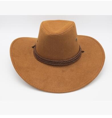 Chapeau de Cow - boy classique - Orange - L (58 - 59cm) | La boutique du chapeau
