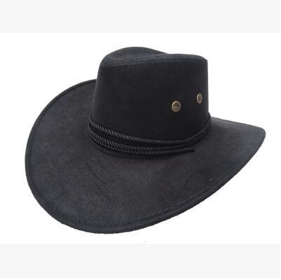 Chapeau de Cow - boy classique - Noir - L (58 - 59cm) | La boutique du chapeau