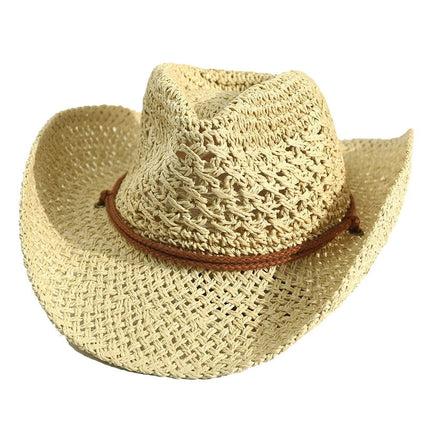Chapeau de Cowboy en paille souple - Kaki - M (56 - 58cm) | La boutique du chapeau