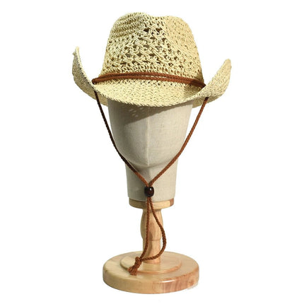 Chapeau de Cowboy en paille souple - Kaki - M (56 - 58cm) | La boutique du chapeau