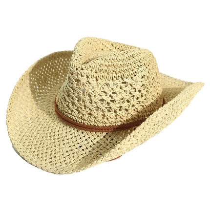 Chapeau de Cowboy en paille souple - Kaki - M (56 - 58cm) | La boutique du chapeau