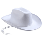 Chapeau de Cowboy femme - Blanc - M (56 - 58cm) | La boutique du chapeau
