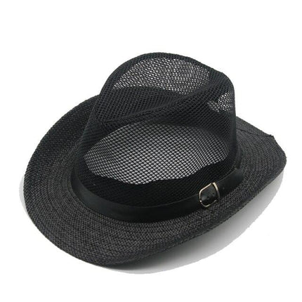 Chapeau de Cowboy paille - Noir 01 - L (58 - 59cm) | La boutique du chapeau