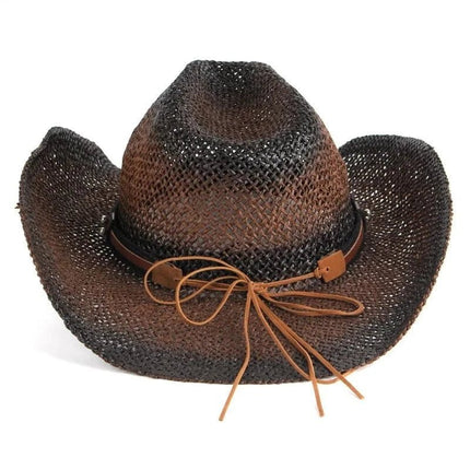 Chapeau de cowboy respirant - Marron - M (56 - 58cm) | La boutique du chapeau